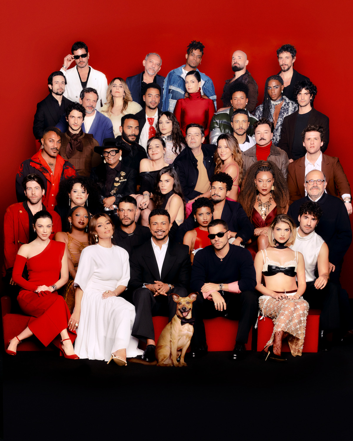Foto da festa de 15 anos da Netflix no Brasil