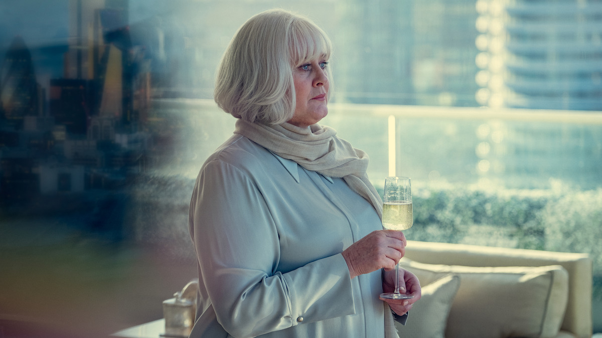 Sarah Lancashire as Reed in ‘Black Doves’ Season 1.