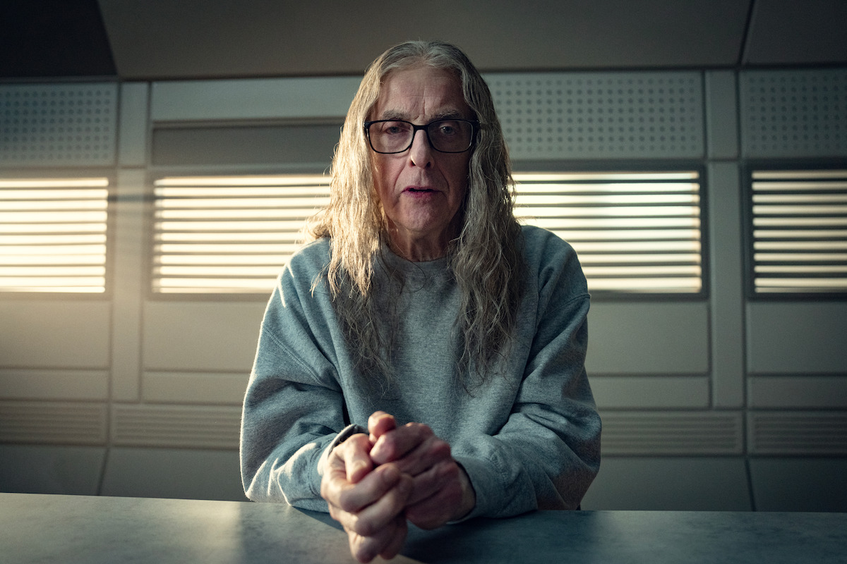 Peter Capaldi no papel de Cameron Walker na temporada 7 de ‘Black Mirror’