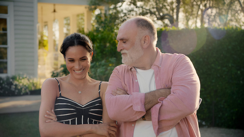 Meghan and José Andrés