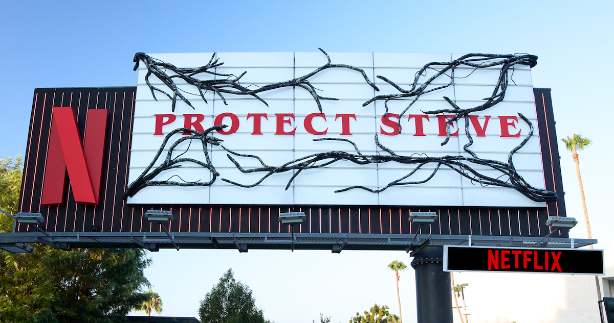 Stranger Things Sunset Marquee