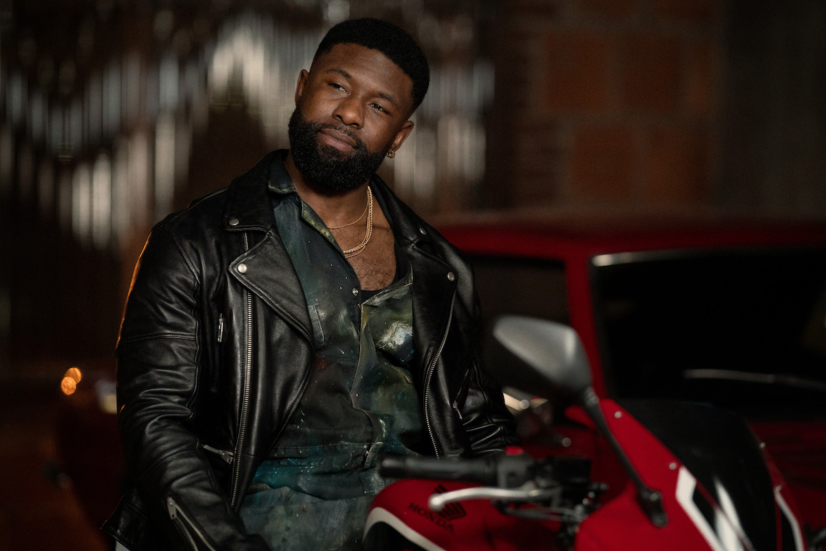 Trevante Rhodes as Zyair in ‘Mea Culpa’.
