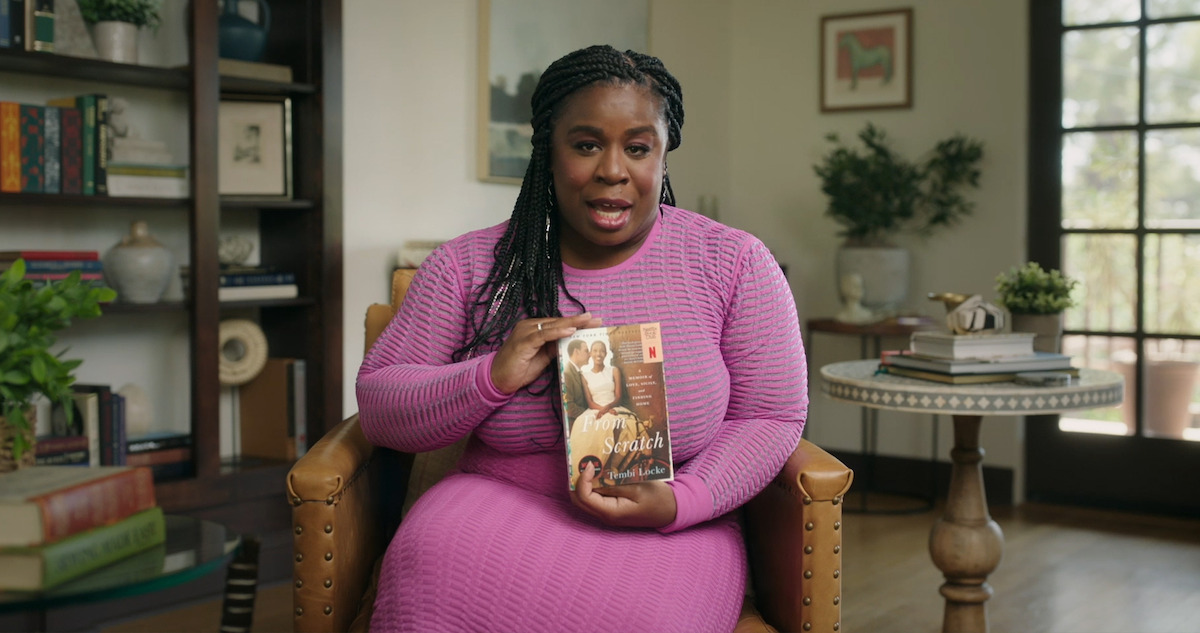 Uzo Aduba Breaks Down the Bicycle Scene in 'From Scratch'