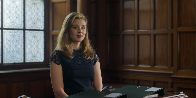 Claudia Jessie in 'Toxic Town'.