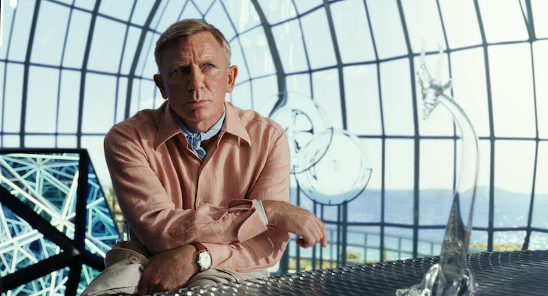 Daniel Craig returns as gentleman detective Benoit Blanc.