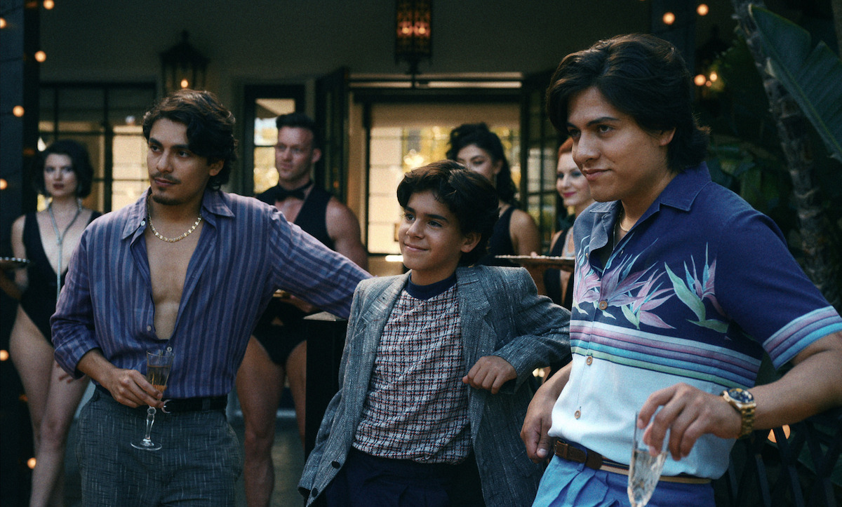 Orlando Pineda as Dixon, Martin Fajardo as Ozzy, Jose Velazquez as Uber in ‘Griselda’