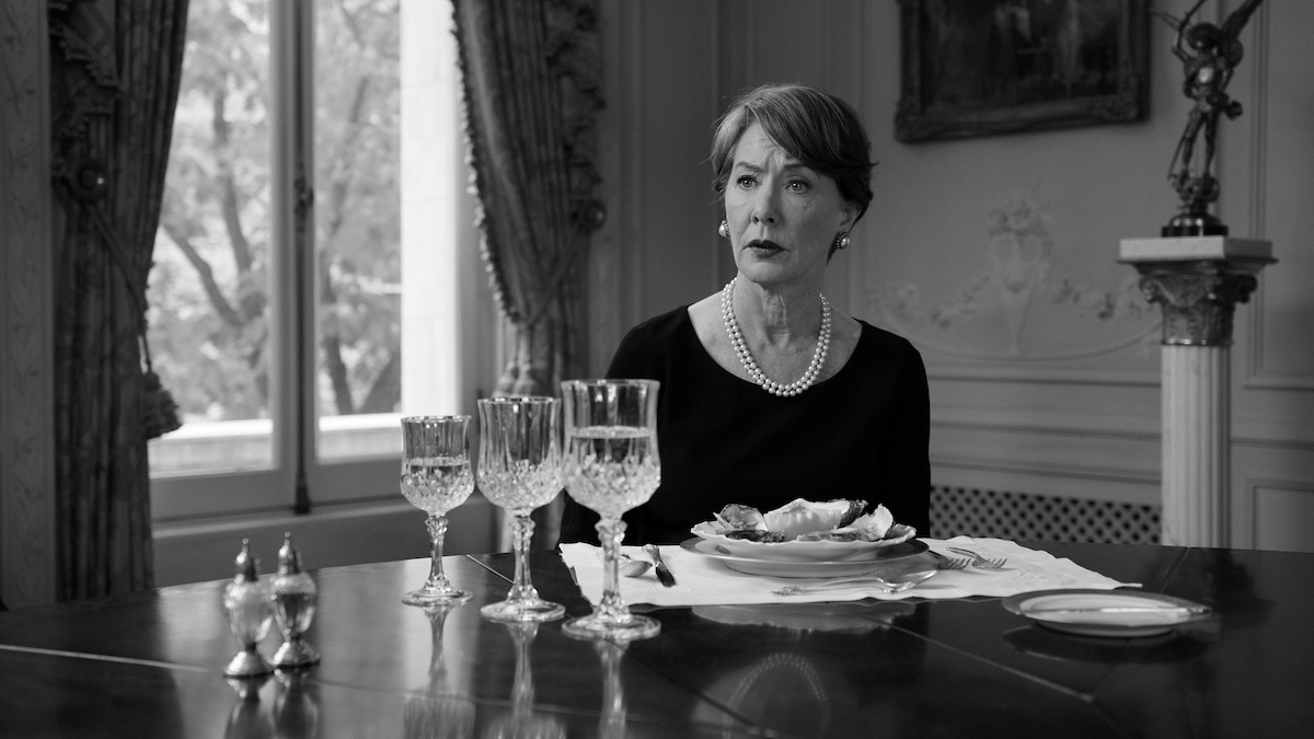 Ann Cusak as Mrs. Greenleaf in ‘Ripley’