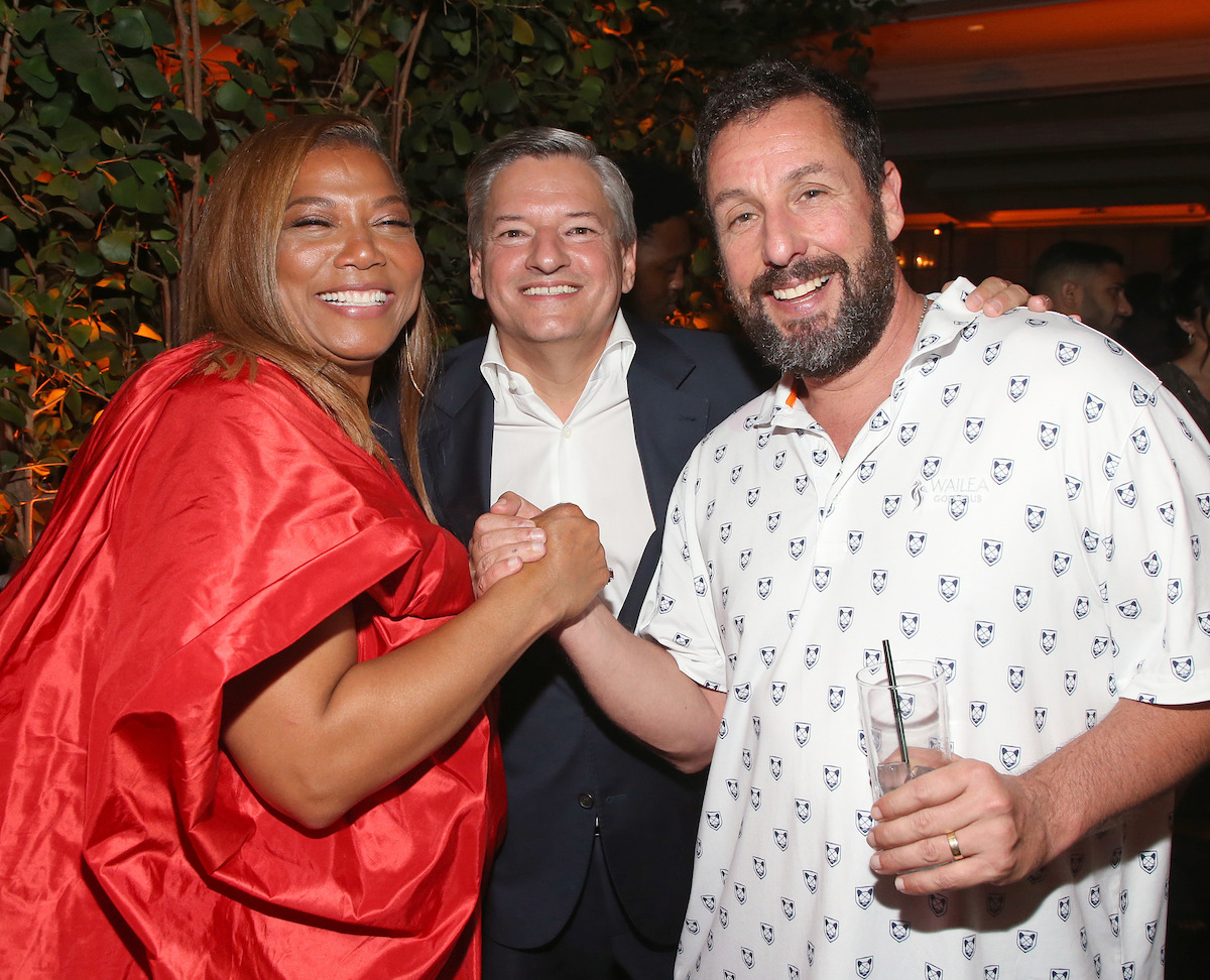 Queen Latifah, CEO of Netflix Ted Sarandos and Adam Sandler - ‘Hustle’ Cast Says Adam Sander Was the Best Basketball Player on Set