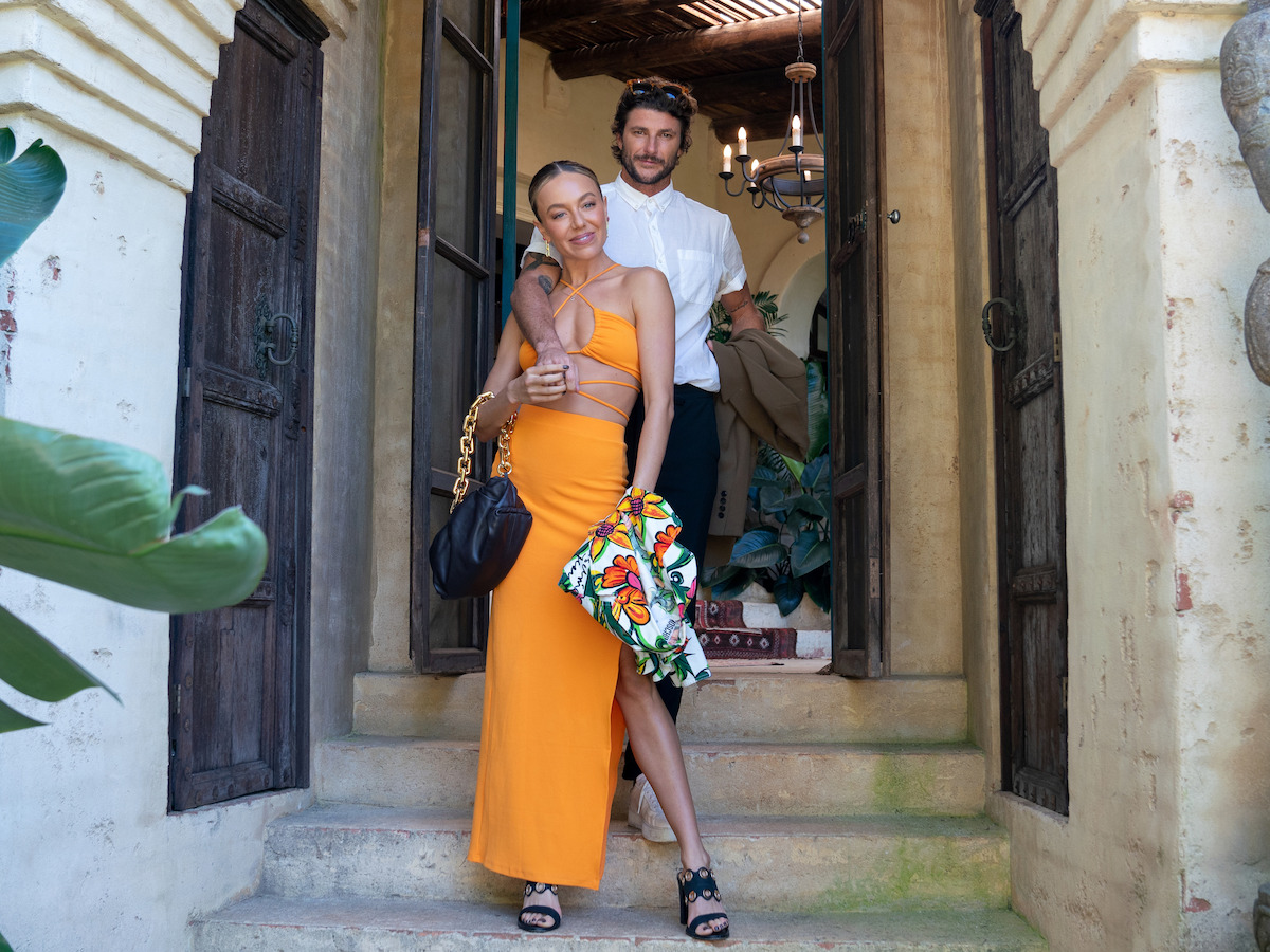 Dave Frim and Saskia Wotton in 'Byron Baes'