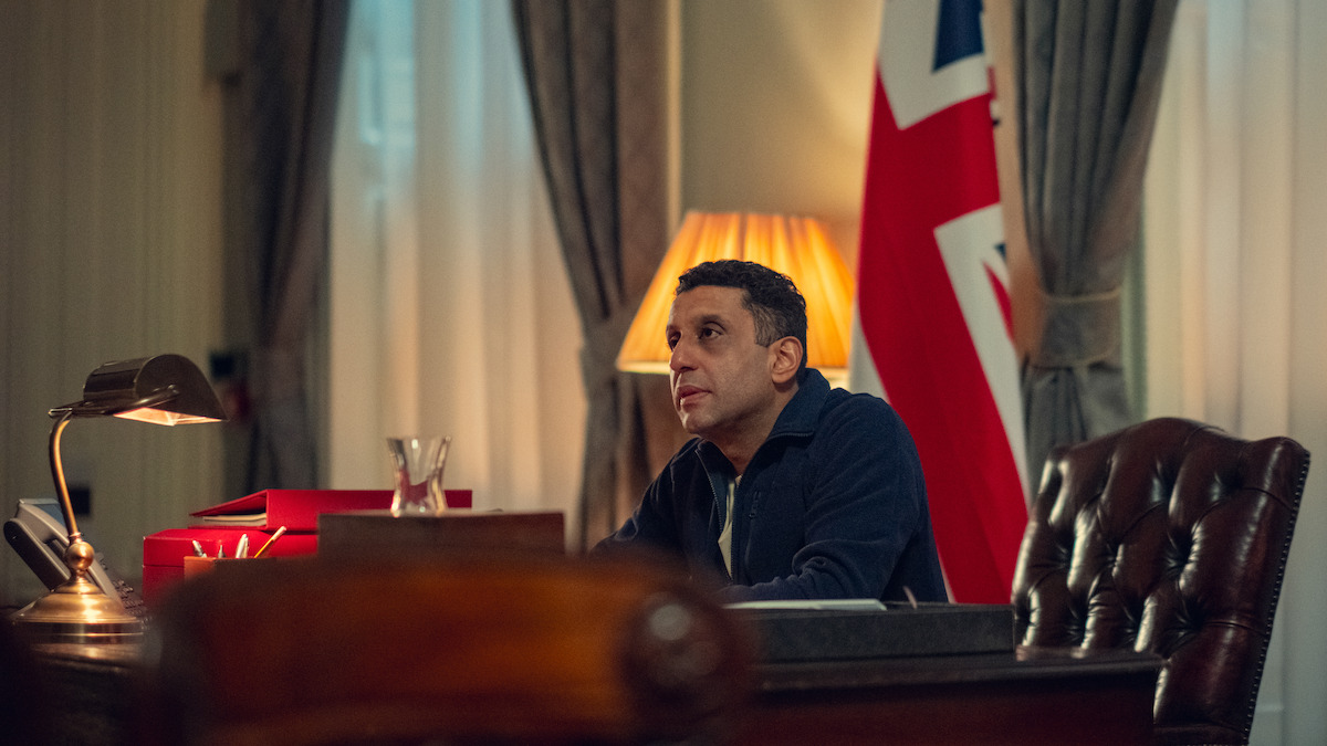 Adeel Akhtar as Richard Eaves in ‘Black Doves’ Season 1.