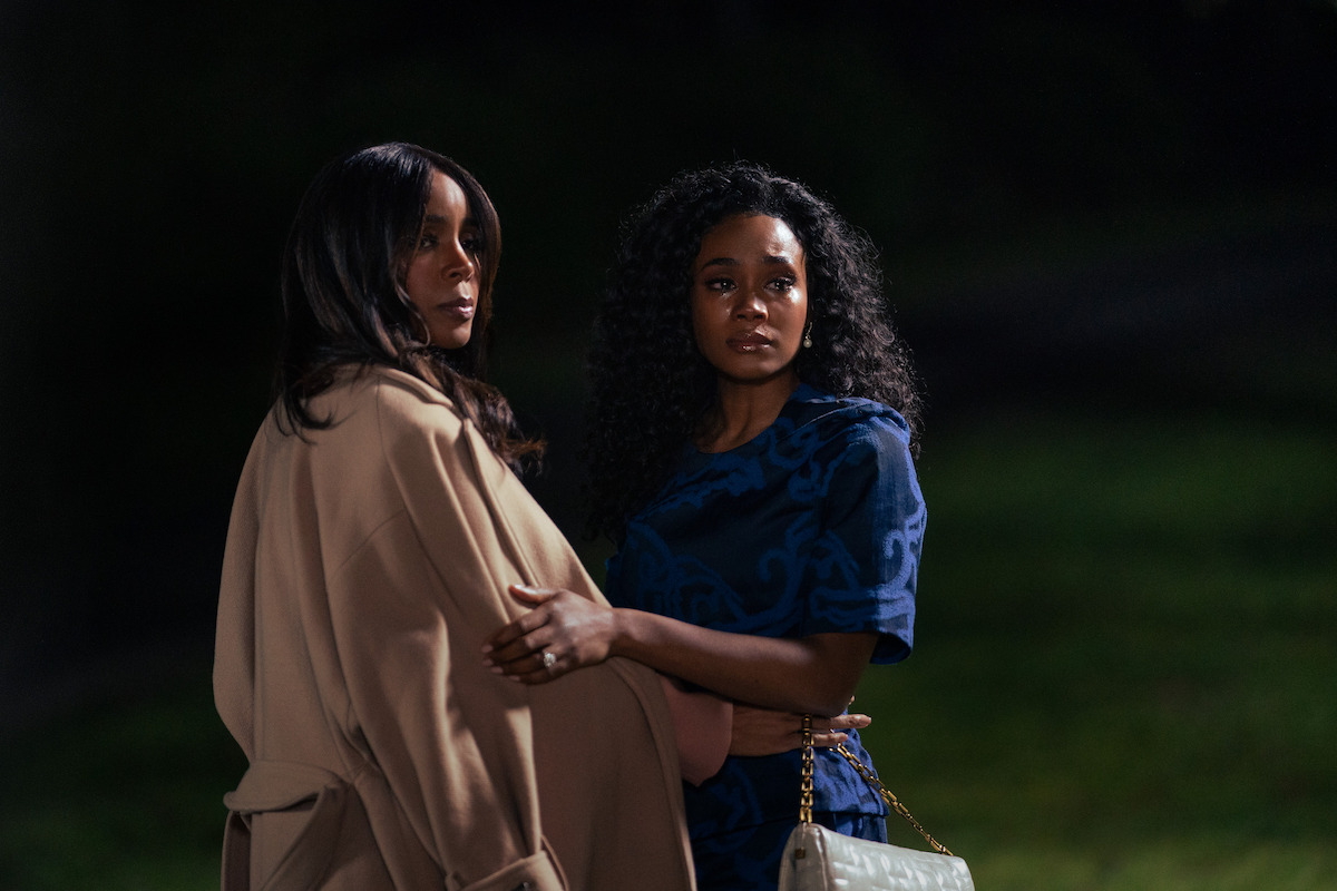 Kelly Rowland as Mea and Shannon Thornton as Charlise in ‘Mea Culpa’.