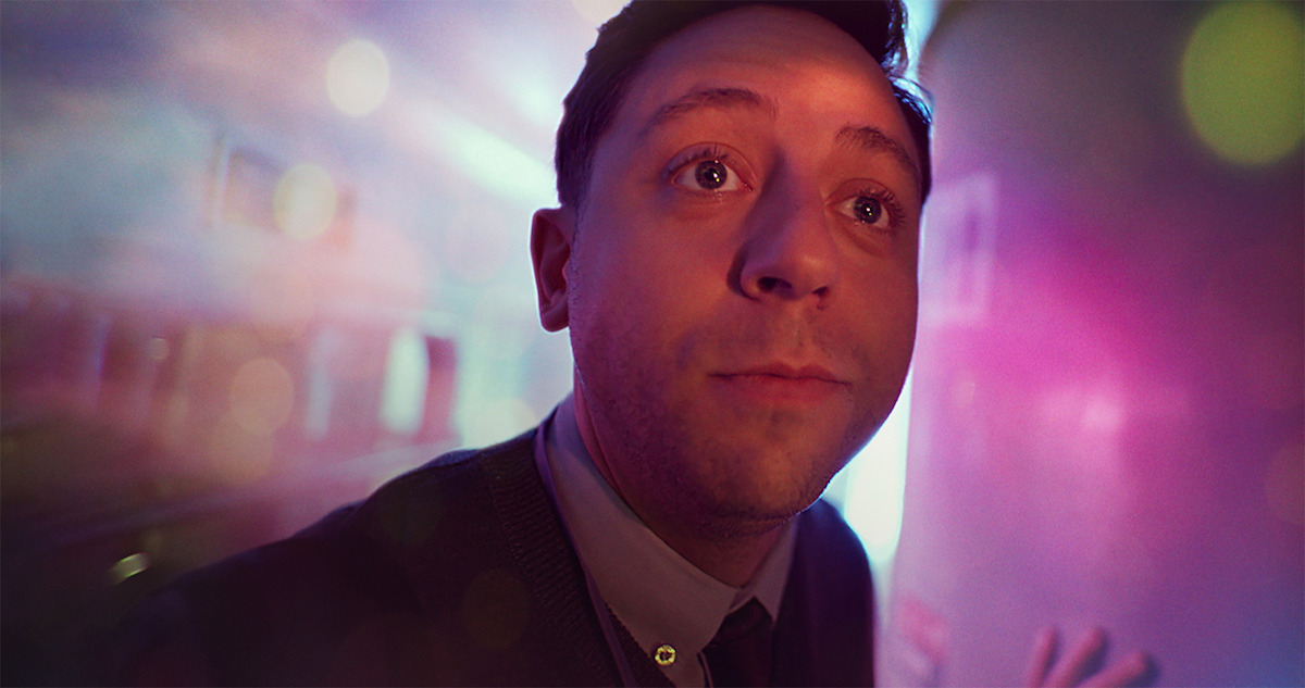 A train conductor in the teaser for 'Love is Blind: UK' Season 1