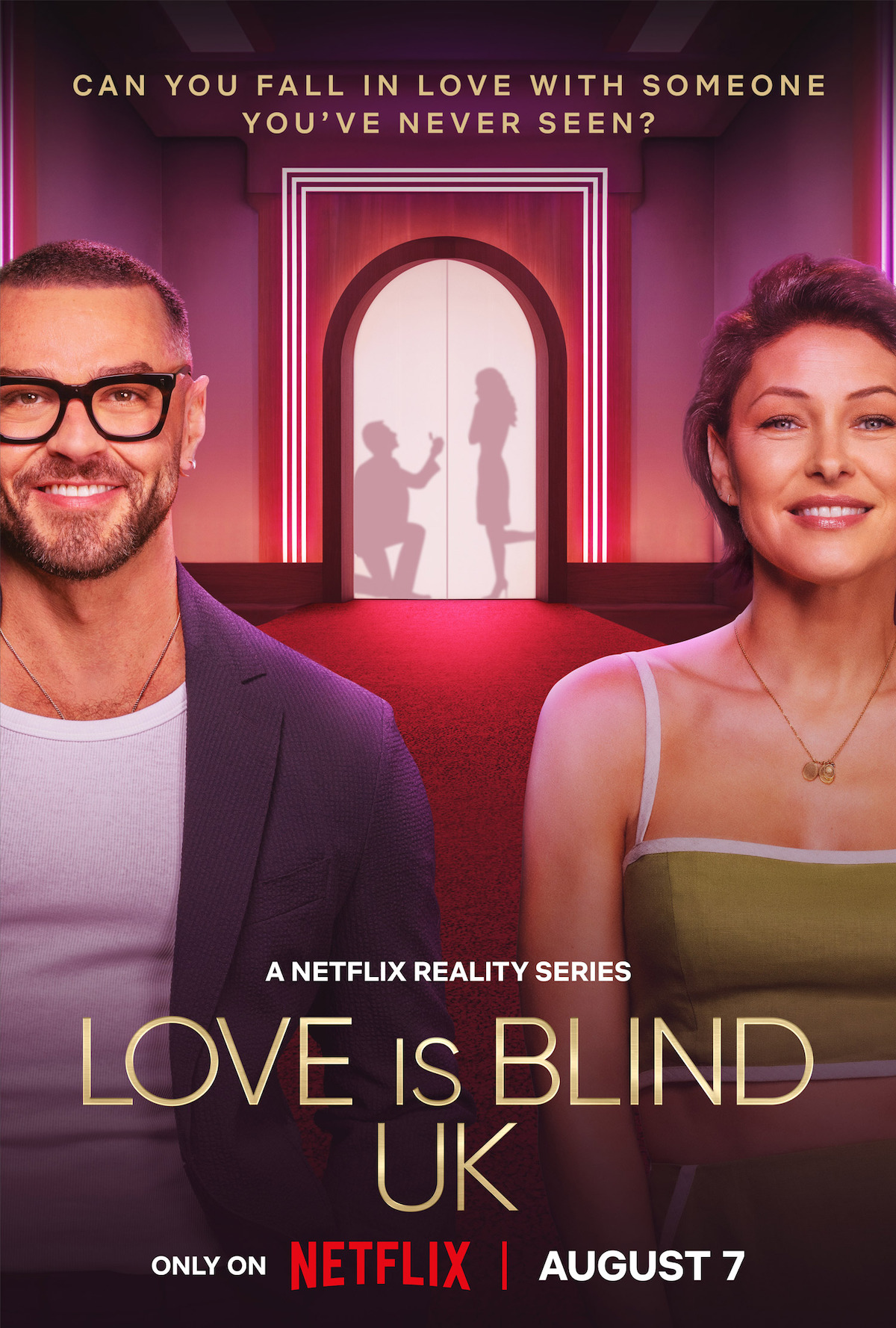 ‘Love is Blind: UK’ Season 1 key art