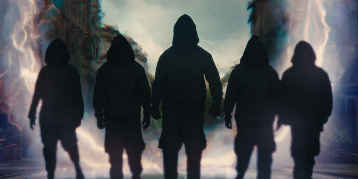 The hooded figures in in ‘Supacell’ Season 1.