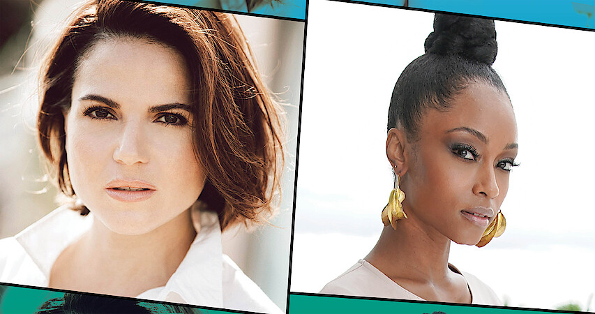 Lana Parrilla and Yaya DaCosta photo