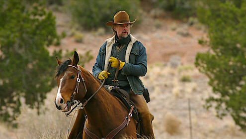 Josh Duhamel as Staten Kirkland in "Ransom Canyon'
