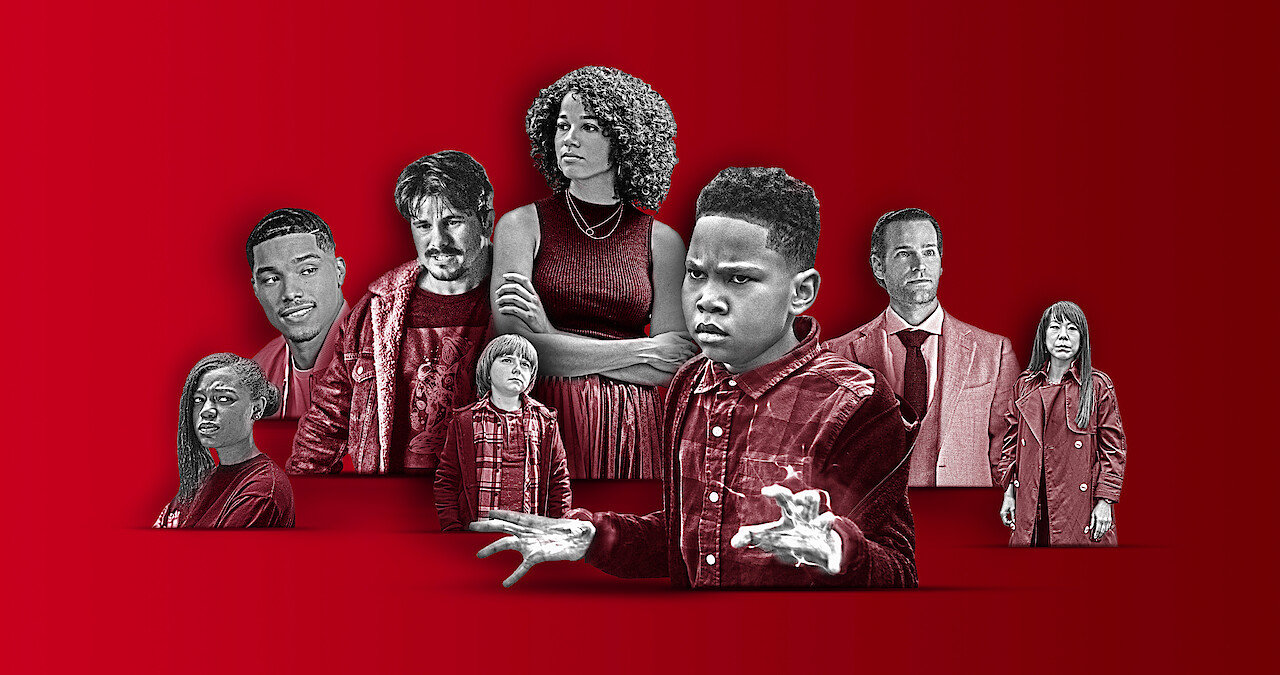 A collage illustration of the main characters of Raising Dion