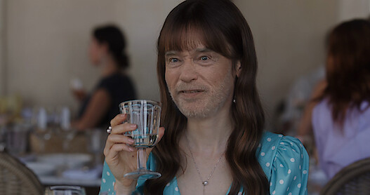 Arnold Schwarzenegger as Emily in 'Emily in Paris'
