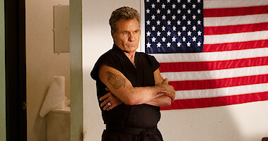 A close up image of Martin Kove