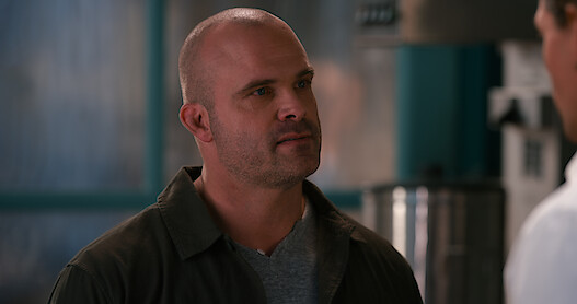 David A. MacDonald como Stu na temporada 2 de ‘Doces Magnólias’.