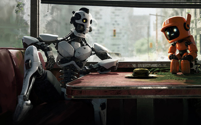 THREE ROBOTS